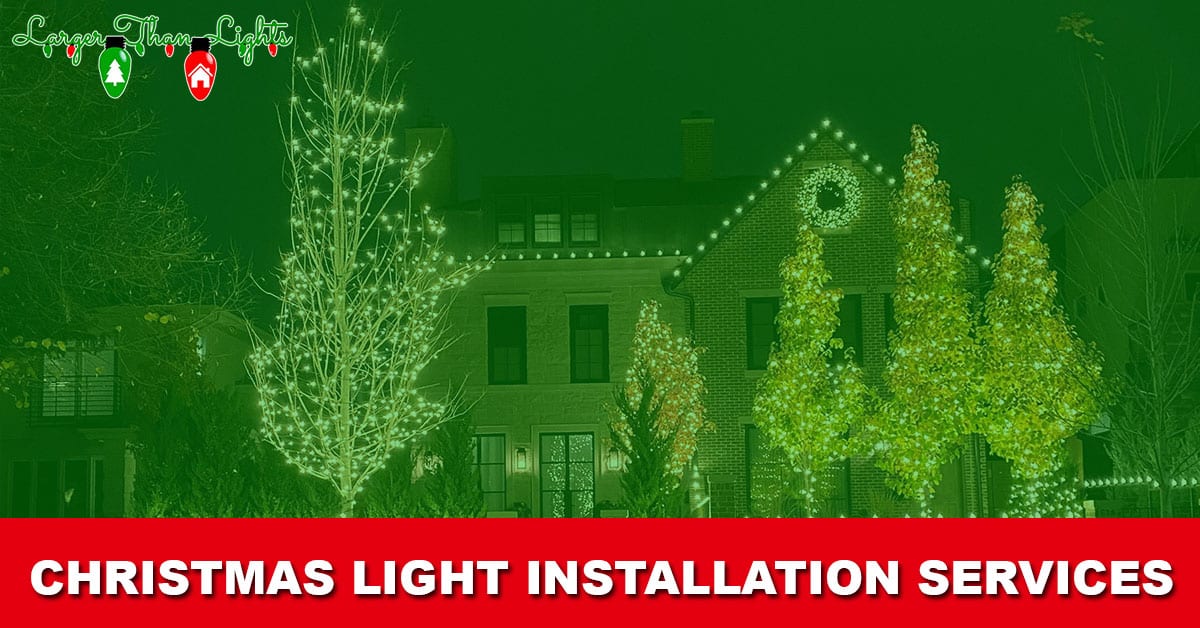Christmas Light Installation Company Pasadena Md